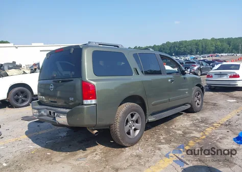 2005 Nissan Armada Se from USA, damaged, VIN 5N1AA08AX5N701942